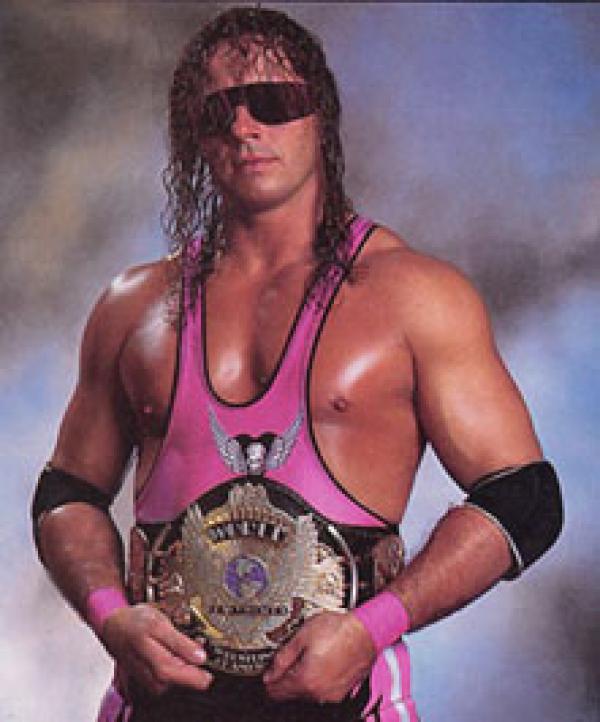 Bret Hit Man Hart WWF Wrestling 8x10 Photo IC Champion WWE Wrestler WCW 